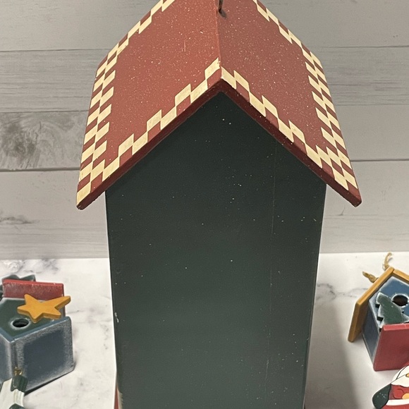 Wooden Garland & Birdhouse Set - Picture 5 of 8